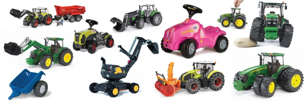 Spēļu traktori bērniem - Ziemassvētku dāvanas